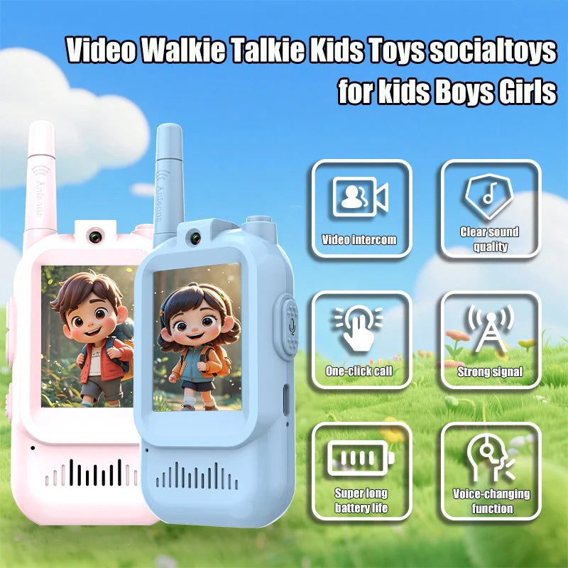 Fun Kids' Walkie Talkie Set